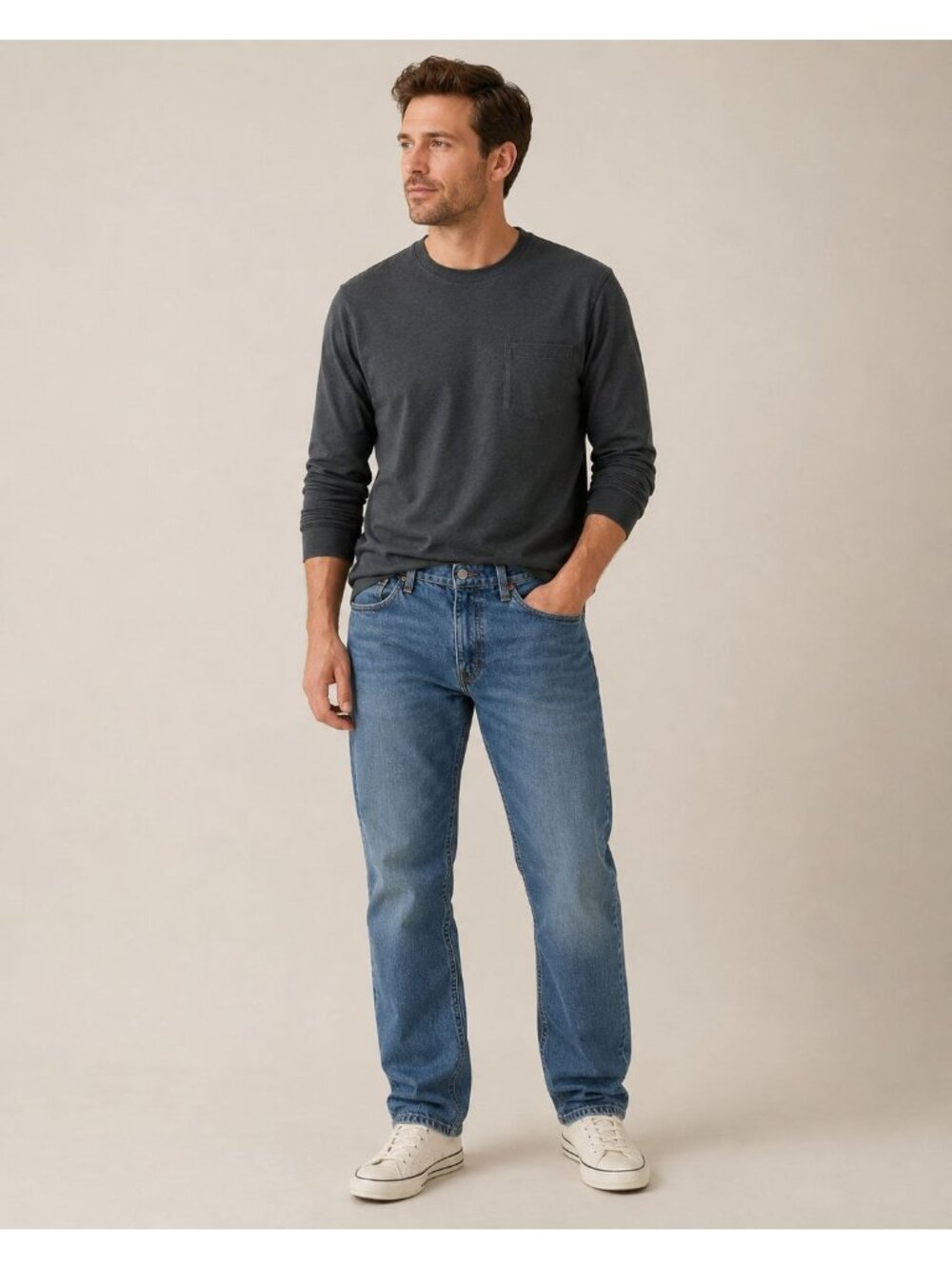 Levi's 541 Jeans Relaxed Taper Blue Denim Y2K Streetwear Men's 38x30